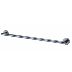 IS1111 CHROME SINGLE TOWEL BAR 654mm/800mm