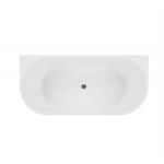 1700 Back to wall bath ( round)