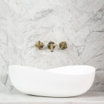 CW6037MB Solid Surface Stone Wave Oval Above Counter Basin 