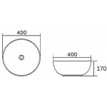 IS4008B BLACK ART BASIN IS4008B BLACK ART BASIN