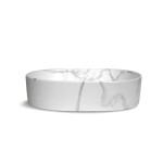 OVAL BASIN CARRARA LOOK 500X340 OT5035MCAR OVAL BASIN CARRARA LOOK 500X340 OT5035MCAR