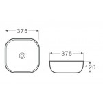 IS4099 SQUARE ART BASIN OVAL CORNER IS4099 SQUARE ART BASIN OVAL CORNER