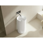 LK-OP445 Free Standing Pedestal Art basin