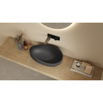 LK-SA6037 Solid Surface Stone Above Counter Basin/ 3 colors