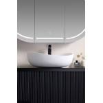 LK-SA6037 Solid Surface Stone Above Counter Basin/ 3 colors