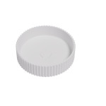 LK-SOA4040 Solid Surface Fluted Round Basin LK-SOA4040 Solid Surface Fluted Round Basin