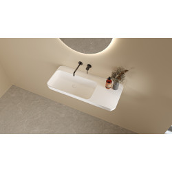 LK-SRW900 Solid Surface Stone Wall Hung Basin