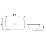 Fine Ceramic Under Counter Basin LK-KU535/KU585 Fine Ceramic Under Counter Basin LK-KU535/KU585