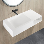 Solid Surface Stone Wall Hung Basin 1000mm SCW1000