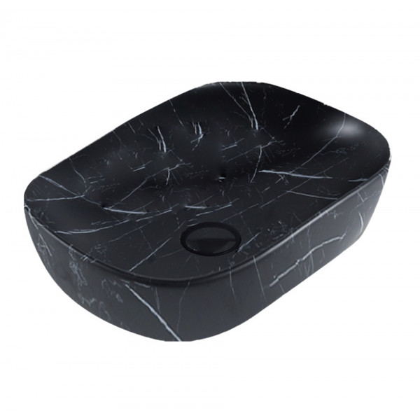 PA4632MBM Black marble basin