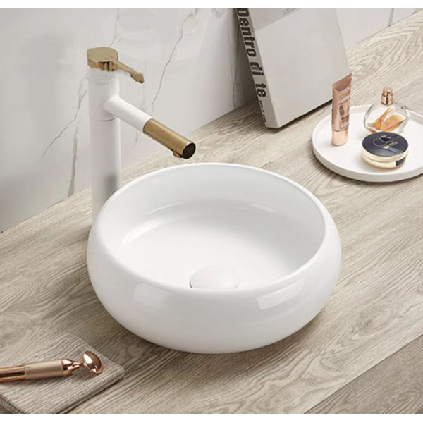 PA3612 Gloss white ceramic basin 360*360*120 PA3612 Gloss white ceramic basin 360*360*120