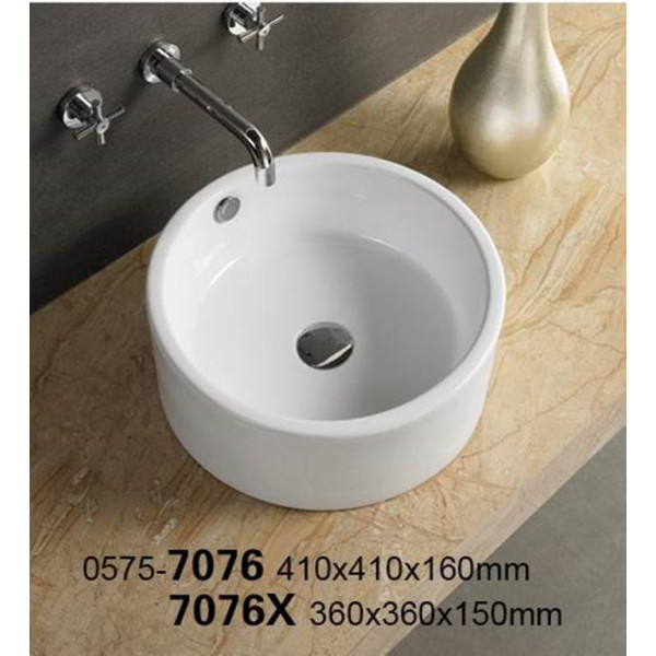 PA36R-OF Gloss white basin with overflow 360*360*150 PA36R-OF Gloss white basin with overflow 360*360*150