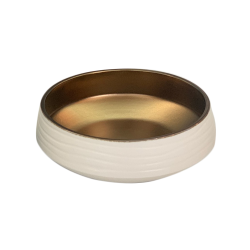 PA4343WC Matte white and copper art basin 410*410*145