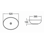 PA5239M2 Matte white carrara with gold vein basin 520*395*130 PA5239M2 Matte white carrara with gold vein basin 520*395*130