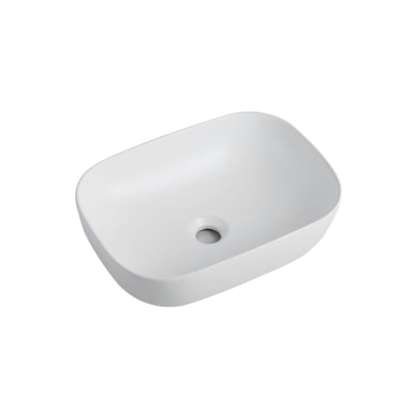 PA4632MW Ultra slim matte white ceramic basin 460*320*135
