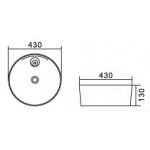 IS5138 ROUND ART BASIN IS5138 ROUND ART BASIN