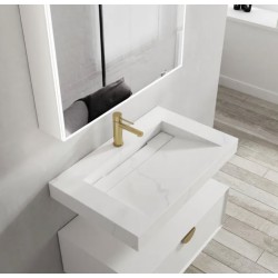 Moonlight wall hung basin 750mm