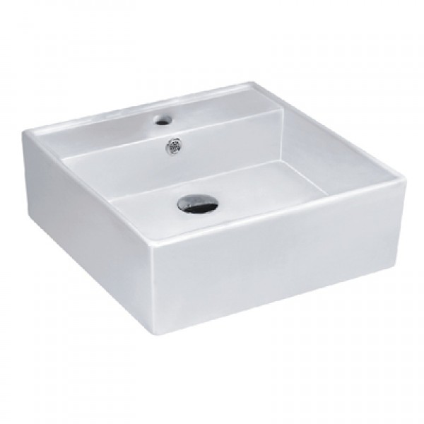 IS2038  ABOVE/ WALL HUNG SQUARE BASIN