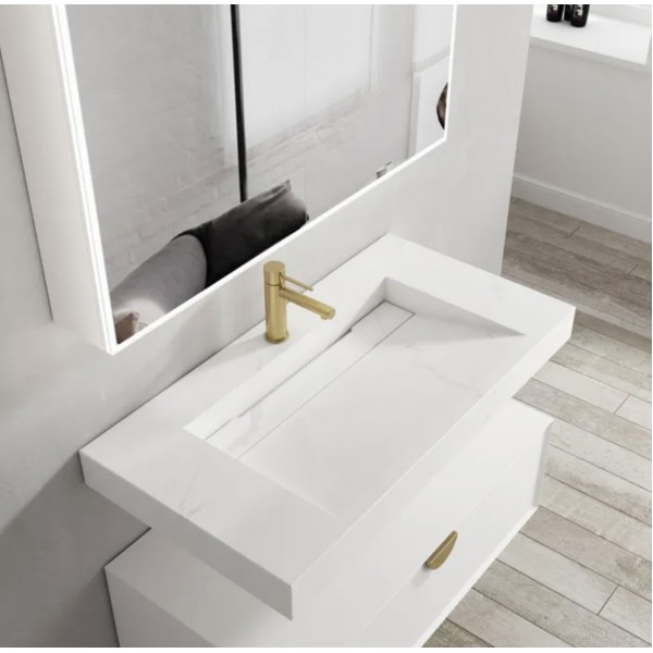 Moonlight wall hung basin 900mm                