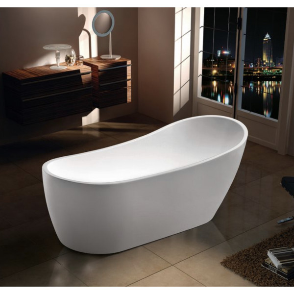 BG-5008 Free standing high back bath 1524mm & 1750mm