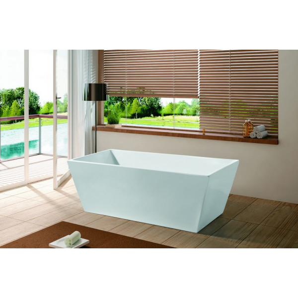 BG-1005 Free standing bath gloss white 1500*800*600mm