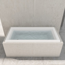 1470mm drop in bath/Viva Anti Slippery Island Bath VB1470