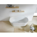 Back to Wall Free Standing Bath 1400-1690mm LK-DV