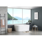 LK-BG Corner Back to Wall Skirt Bathtub Gloss White 1400mm-1700mm LK-BG Corner Back to Wall Skirt Bathtub Gloss White 1400mm-1700mm