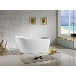 High-back Freestanding bathtub 1715mm- HBT1715-NF