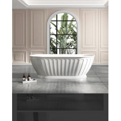 Kensington Gloss White Free Standing Bath 1500mm and 1700mm 