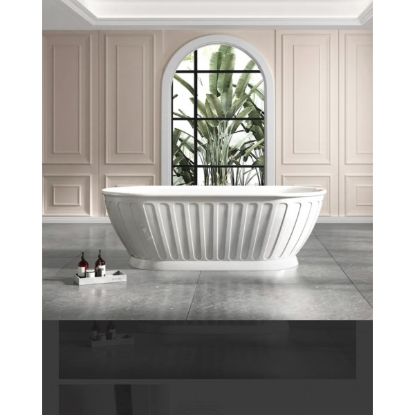 Kensington Gloss White Free Standing Bath 1500mm and 1700mm 