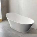 LONDON 1500-1700MM GLOSS WHITE BATH- ALBT-1500
