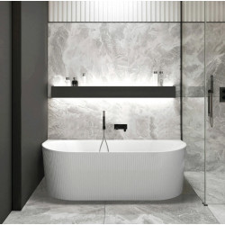 NOOSA FLUTED FACING BTW MULTIFIT BATH 1500-1700mm/  ANBT-BW-1500