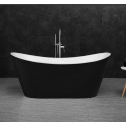 BLACK AND WHITE BATHS