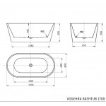VOGHERA BATHTUB 1700 NF