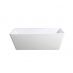ABT1575   KDK Back to Wall Bathtub- 1575mm &1700mm