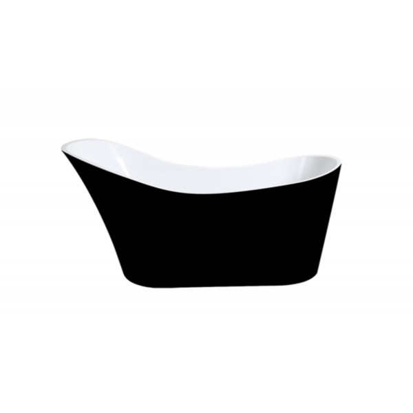 KDK Black and White Bathtub - BBT1700B  