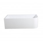 KDK Back to Wall Corner Bathtub- CBT1700R-500  / CBT1700R-580  1500mm & 1700mm