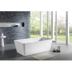 QBT1400  KDK Qubist Free Standing Bathtub- (1200mm-1700mm) 