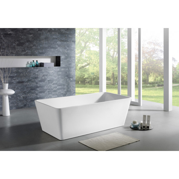 QBT1400  KDK Qubist Free Standing Bathtub- (1200mm-1700mm) 