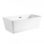 QBT1400  KDK Qubist Free Standing Bathtub- (1200mm-1700mm) 