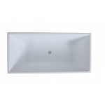 THBT1000  KDK Multifit Back to Wall Bathtub-(1000-1700mm)