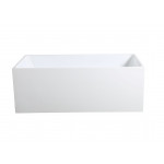 KDK Matte White Bathtub- THBT1500MW