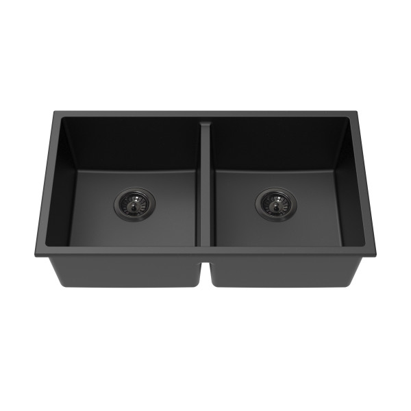 LK-GDSKS  Crete Granite Sink Double Bowl 762mm/813mm