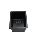 LK-GSKS  2 Colors Granite Sink Single Bowl Matte Black/ Matte White