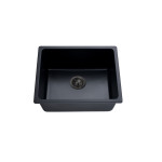 Granite Single Matte Black Laundry / Bar Sink LK-GSLS 500MM/350MM