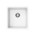 LK-GSKS  2 Colors Granite Sink Single Bowl Matte Black/ Matte White