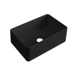 LK-D-RFFC835  Fireclay Farm House Buttler Sink 835*459*254mm