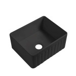 LK-S-RFFC610 Fireclay Farm House Buttler Sink 610*459*254mm