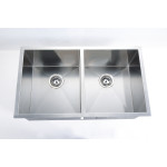 LK-SDK-775 Hand Made PVD Stainless Steel Double Bowl Sink 775MM LK-SDK-775 Hand Made PVD Stainless Steel Double Bowl Sink 775MM